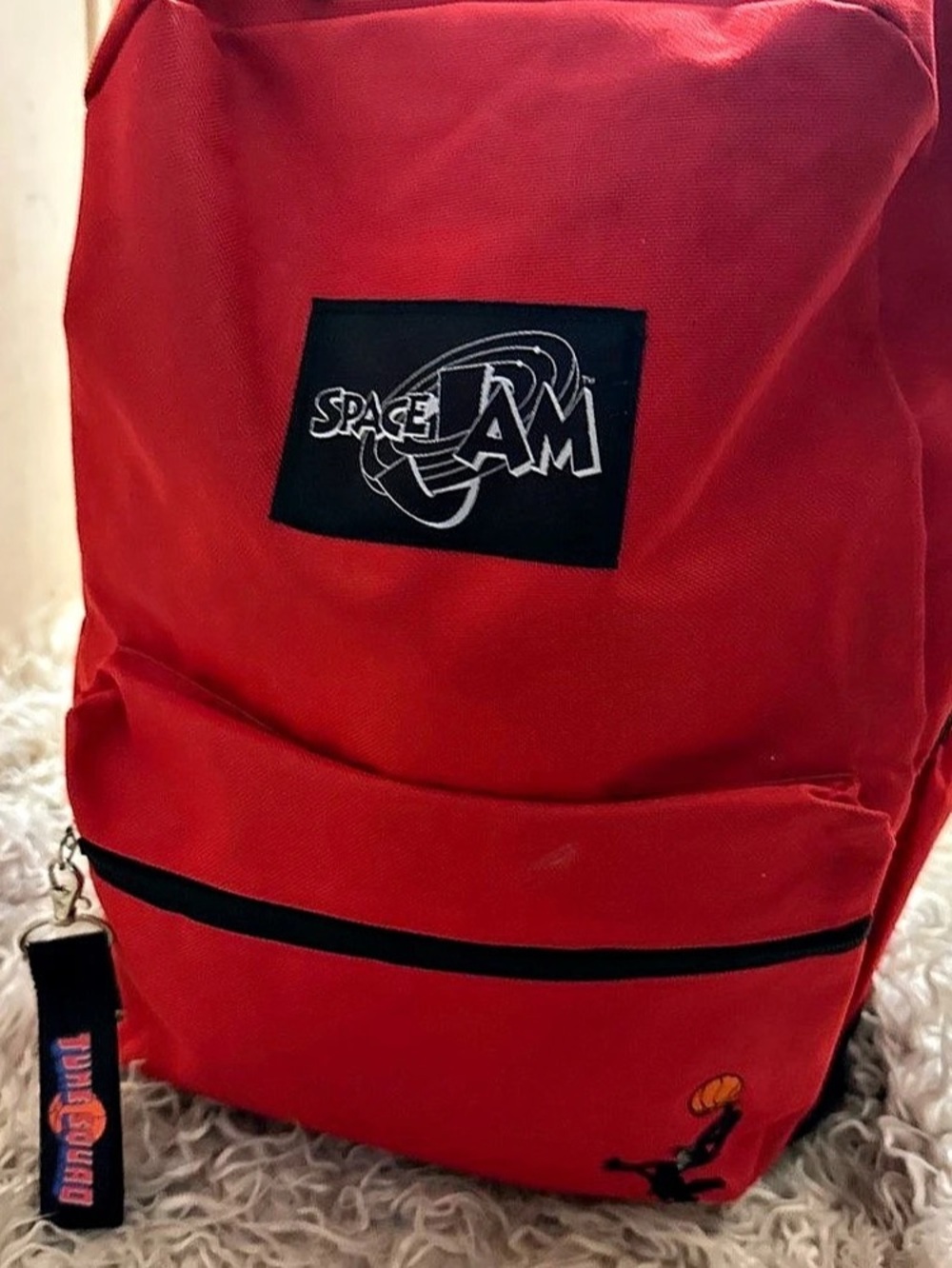 Space Jam 25L Unstructured Backpack Red & Black